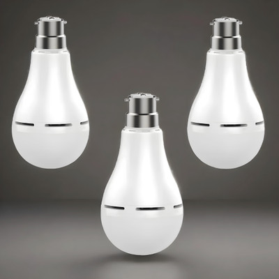 FRONY Inverter bulb 12W LED & 2000mAh battery 4hrs emergency light Pack of 3 bulbH084 4 hrs Bulb Emergency Light(White)