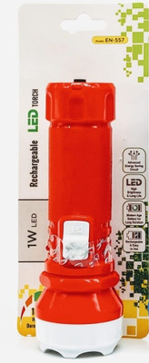 VR Bright Lite en -557 laser 1w led 4 hrs Torch Emergency Light(Multicolor)