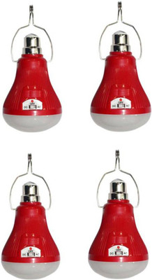 iDOLESHOP Rocklight 40 Watts AC/DC Smart Led Bulb cum Emergency Light(Pack of 4) 8 hrs Bulb Emergency Light(Multicolor)