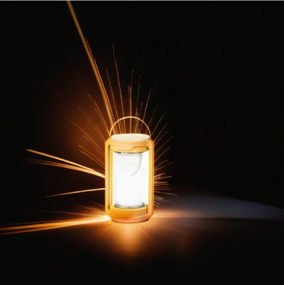 FRONY H37_Hero Lantern4.5-Hour Rechargeable LED Lantern: Reliable Emergency Lighting 3 hrs Lantern Emergency Light(White)