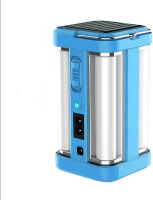 Care 4 Rechargeable Solar Lamp With 32 SMD Bright Light 4 hrs Lantern Emergency Light(Blue)