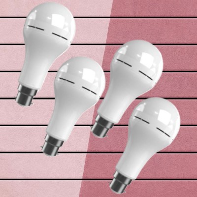 FRONY SURYA-74UYH_Emergency rechargeable inverter bulb 12wt PACK OF 4 6 hrs Bulb Emergency Light(White)