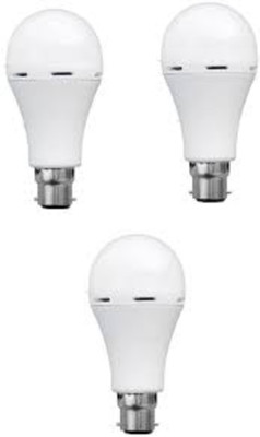 PRABHAM B22 LED Inverter Bulb - 12 Watt Rechargeable Emergency Light 3 hrs Bulb Emergency Light(Natural White)