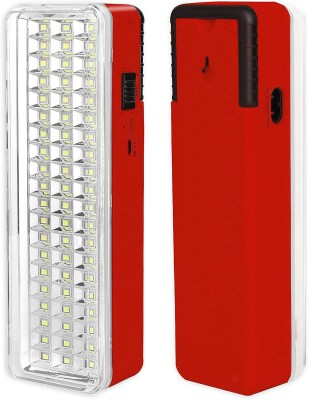 Sanjana Collections 60 SMD Rechargeable Bright White Light 6 hrs Lantern Emergency Light(White)