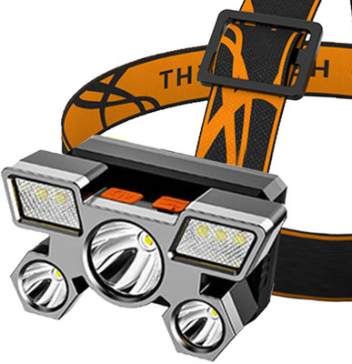 Care 4 Headlamp - Ultra-Bright, Adjustable Torch(Orange, 45 cm, Rechargeable)