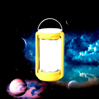 SACRO Hero Emergency Light 4 Hour Battery Backup, Cgarges With Solar, Dual LED Lamp261 6 hrs Lantern Emergency Light(Multicolor)