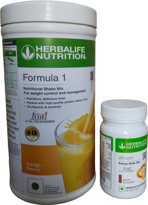 HERBALIFE MANGO SHAKE AND ELAICHI AFRESH(2 x 275 L)