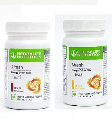 HERBALIFE AFRESH LEMON - ELAICHI COMBO Energy Bars(100 g, ELAICHI, LEMON)