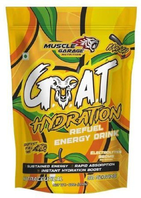 Muscle Garage Goat Hydration Refuel Energy Drink 900Gm (2Lbs) MANGO Hydration Pack