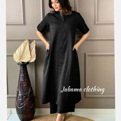 Aqmisha Printed, Embroidered Anarkali Kurta, Bottom & Dupatta Set