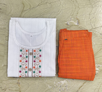 VROEGER Women Kurta Pant Set
