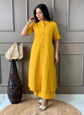 kalakriti Woven, Self Design Kurta, Trouser/Pant & Dupatta Set