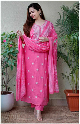 BPENTERPRISES Women Kurta Pant Dupatta Set