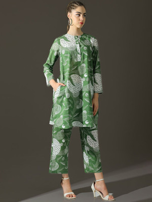 THE PRIVATE LABLE Tunic Pant Co-ords Set