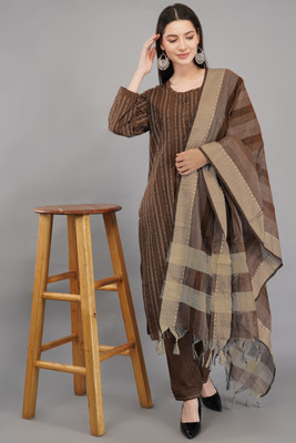 HouseOfCommon Women Kurti Pant Dupatta Set