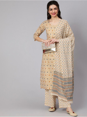 DIGZI CREATION Women Kurta Palazzo Dupatta Set