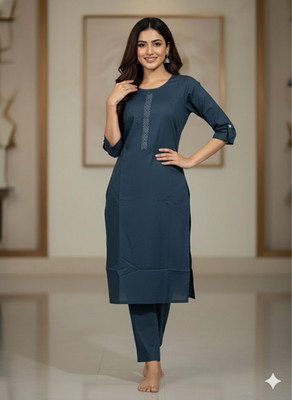 RangAura Women Kurta Pant Set
