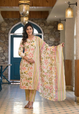 Divastri Women Kurta Pant Dupatta Set