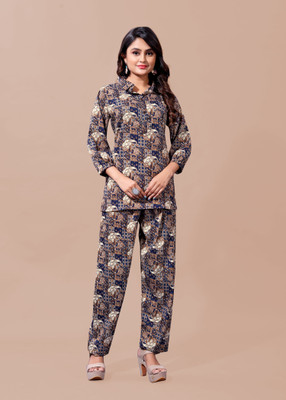 Vimalnath Synthetics Tunic Pant Co-ords Set