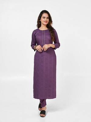 LADY SHOPI Women Kurti Pant Set