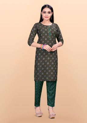 THE PRIVATE LABLE Women Kurti Pant Set