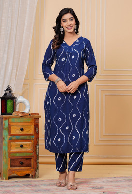 Bhavyansh International Women Kurti Pant Set