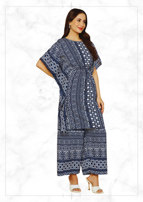 SELVIFAB Women Kaftan Palazzo Set