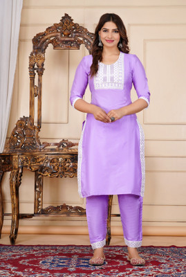 DIMPLE EXPORTS Women Kurta Pant Set