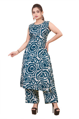 BEEGET FASHION Women Kurta Palazzo Set