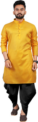 Enmozz Men Kurta Dhoti Set