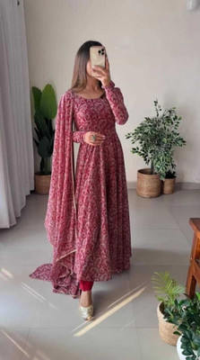 RH CREATION Women Kurta Dupatta Set