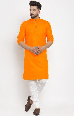 VASUDHA CREATION Men Kurta Pyjama Set