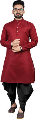 Enmozz Men Kurta Dhoti Set