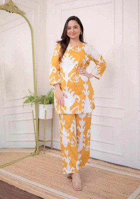 Mandad Enterprises Printed Anarkali Kurta, Bottom & Dupatta Set