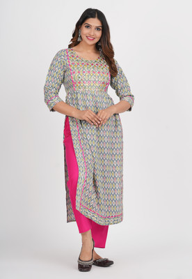 LeWear Women Kurta Pant Set