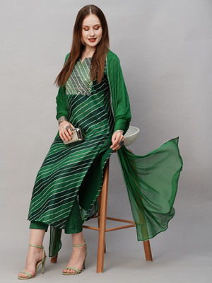 Divastri Women Kurta Pant Dupatta Set