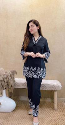 VICENTA Top Pant Western Set