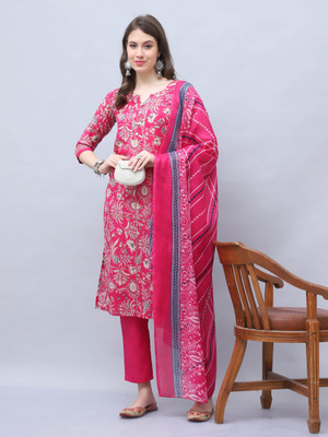 Rajnandini Women Kurta Pant Dupatta Set