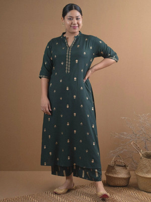 YANDZONE Women Kurta Palazzo Set