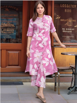 SUBH LAXMI Women Kurta Palazzo Set