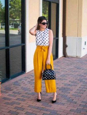 SHIV TEXTILE Women Crop Top Palazzo Set