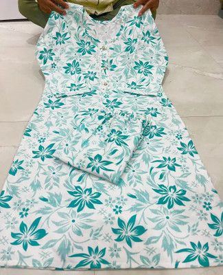 ATIISUNDAR Women Kurti Pant Set