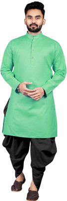 Enmozz Men Kurta Dhoti Set