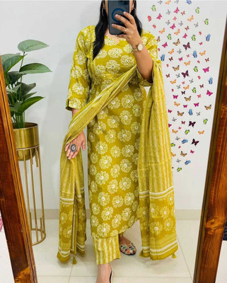 SHREE SHYAM FASHION Women Kurta Pant Dupatta Set