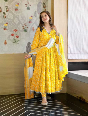 laxmi creation Printed Kurta, Palazzo & Dupatta Set