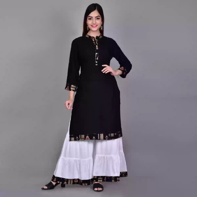 SUBH LAXMI Women Kurti Palazzo Set