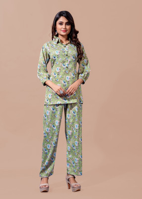 Vimalnath Synthetics Tunic Pant Co-ords Set