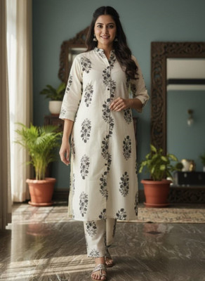 AURA CLOTHING Women Kurta Pant Set