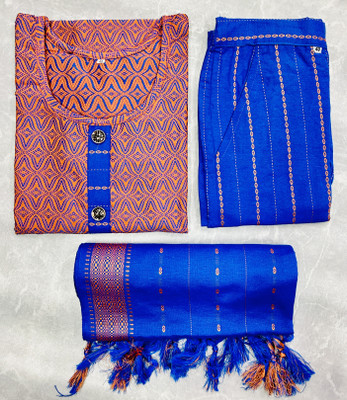 Andheriyas Collection Women Kurta Pant Dupatta Set