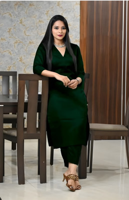 ANGAVASTRAM Women Kurti Pant Set